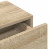 vidaXL Wandschap met lades 60x26,5x15cm bewerkt hout sonoma eikenkleur
