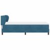 vidaXL Boxspringbed met matras Donkerblauw 80 x 200 cm Fluweel