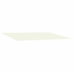 vidaXL Vervangingsdoek voor zonnescherm Cr&egrave;mekleurig 600 &times; 350 cm
