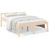 vidaXL Seniorenbed massief grenenhout 120x200 cm
