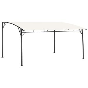 vidaXL Zonnescherm luifels 4 x 3 x 2,55 m Cr&egrave;mekleurig