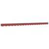 vidaXL Vervangingsdoek voor luifelrok gestreept 430x20 cm bordeauxrood