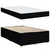vidaXL Bedframe met matras Zwart 120 x 190 cm Stof