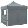 vidaXL Partytent Antraciet 291 x 291 x 315 cm Oxford Stof