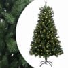vidaXL Kunstmatige Inklapbare Kerstboom 150 cm 150 LED's Warmwit