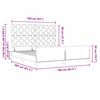 vidaXL Boxspringbed met hoofdeinde Roze 160 x 200 cm Fluweel