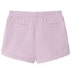 Kindershorts met trekkoord 140 gemengd lila