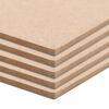vidaXL MDF platen vierkant 60x60 cm 2,5 mm 20 st