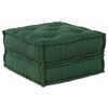 vidaXL Modulair bank 4 pcs Groen Stof