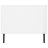 vidaXL Salontafel 90x50x40 cm bewerkt hout hoogglans wit