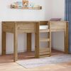 vidaXL Bunk Bed voor Kinderen Artisan Eiken 100 x 200 cm Bewerkt hout