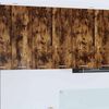 vidaXL Hangkast met opslag Gerookt eiken 60 x 31 x 80 cm Bewerkt hout