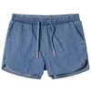 vidaXL Kindershorts 116 denimblauw
