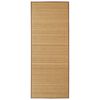 vidaXL Tapijt rechthoekig 150x200 cm bamboe bruin