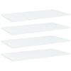vidaXL Wandschappen 4 st 60x30x1,5 cm spaanplaat wit