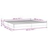 vidaXL Bedframe zonder matras stof cr&egrave;mekleurig 200x200 cm