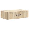vidaXL Wandmontage Zijtafel Sonoma Eiken 59 x 34,5 x 17 cm