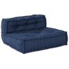 vidaXL Modulair bank Indigo 70 x 70 x 56 cm Stof