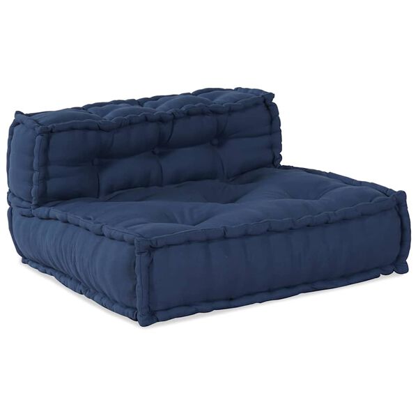 vidaXL Modulair bank Indigo 70 x 70 x 56 cm Stof