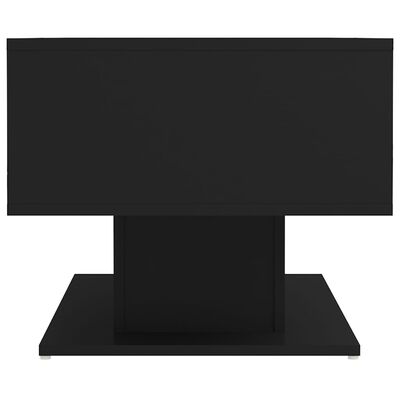 vidaXL Salontafel 103,5x50x44,5 cm spaanplaat zwart