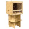 vidaXL Terrarium Bruin 50 x 50 x 100 cm OSB