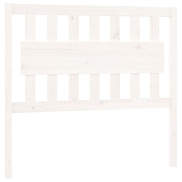 vidaXL Hoofdbord 105,5x4x100 cm massief grenenhout