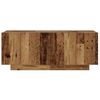 vidaXL Tv-meubel met LED 180x35x40 cm bewerkt hout oud hout