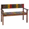 vidaXL Eetkamerstoelen 4 st massief gerecycled hout