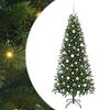 vidaXL Kunstkerstboom met 300 LED met standaard Groen 180 cm PE en PVC