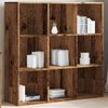 vidaXL Boekenkast 98x29x97,5 cm oud houtkleurig