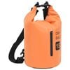 vidaXL Drybag met rits 15 L PVC oranje