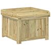 vidaXL Kussenbox voor buiten Ge&iuml;mpregneerd grenenhout 58,5 x 60 x 47 cm