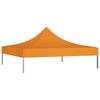 vidaXL Partytentdak 270 g/m² 3x3 m oranje