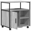 vidaXL Kantoor kast met oplaadstation Grijs sonoma 61 x 46 x 67 cm
