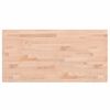 vidaXL Wastafelblad 80x40x1,5 cm massief beukenhout