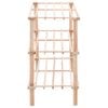 vidaXL Schoenenrek 3-laags massief vurenhout