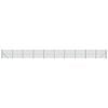 vidaXL Draadgaashek met flens 1,8x25 m groen