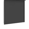 vidaXL Roljaloezie Antraciet 130 x 140 cm Aluminium en Polyurethaan