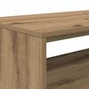 vidaXL Tv-meubel 80x40x40 cm bewerkt hout artisanaal eikenkleur
