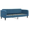 vidaXL Slaapbank 80x200 cm fluweel blauw