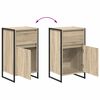 vidaXL Dressoir met lade Sonoma 81 x 36 x 150.5 cm Bewerkt hout