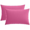 vidaXL Kussensloop 2 pcs HEERLEN Roze 40 x 60 cm Polyester