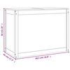 vidaXL Wasmand 88,5x44x66 cm massief grenenhout