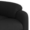 vidaXL Relaxfauteuil Zwarte Stof