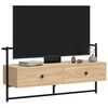 vidaXL Tv-meubel wandgemonteerd 100,5x30x51 cm hout sonoma eikenkleur