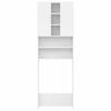 vidaXL Wasmachinekast 64x25,5x190 cm wit