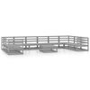 vidaXL 11-delige Loungeset massief grenenhout