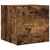 vidaXL Tv-wandmeubel 30,5x30x30 cm gerookt eikenkleurig