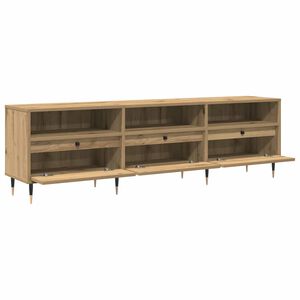 vidaXL TV-kast Artisan Eiken 150 x 30 x 45 cm Bewerkt hout