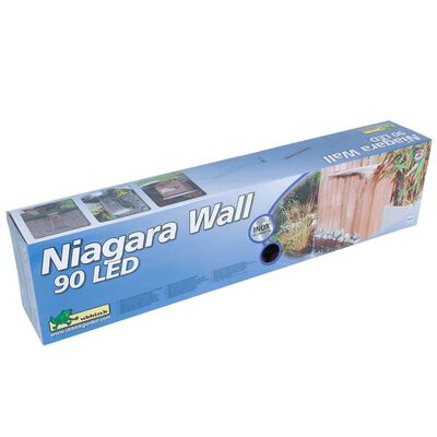 Ubbink Waterval met LED's Niagara 90 cm roestvrij staal 1312126